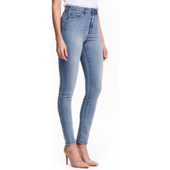 H&M Denim - H&M super skinny high waist jeggings 28 4/6
